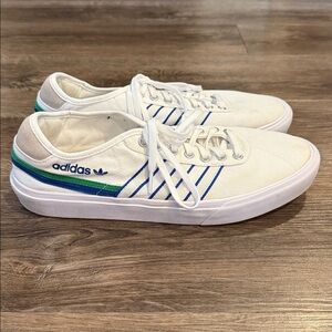 adidas Delpala Originals Canvas Retro Sneakers Size 12